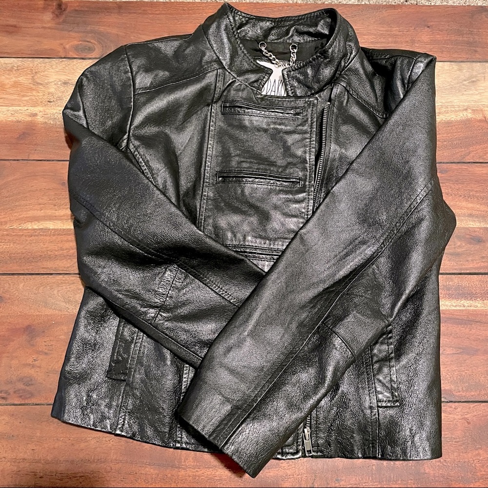 100% Authentic Leather Jacket 🖤😎
